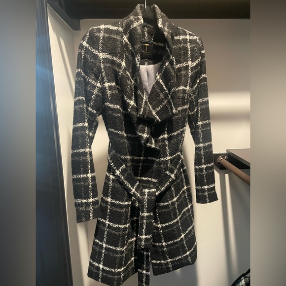 Ted Baker Jackets & Blazers - Ted Baker Size 1 Wool Wrap Coat